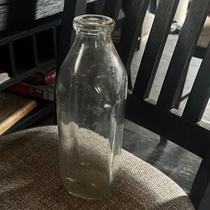 Clear Glass Bottle